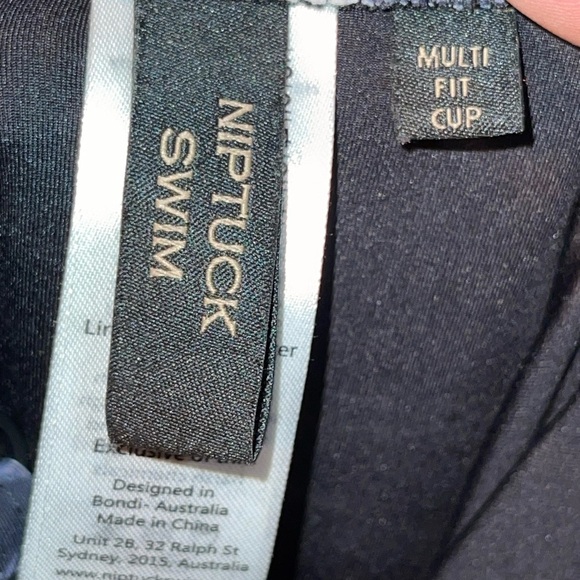 Niptuck Swim Animal Print Slimming One Piece bathing suit - Picture 4 of 6